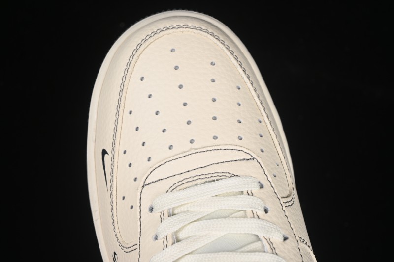 Nike Air Force 1 '07 Low Givenchy Collaboration Pattern Beige Grey Casual Sneakers - DF0188-057