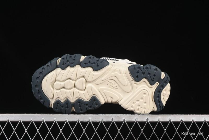 Fila Heritage Fluid Cat Paw 5.0 Retro Dad Shoes with Lace-Up Design - F12W432101FSH