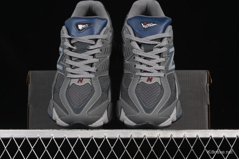 New Balance 9060 Retro Casual Running Shoes with ABZORB Cushioning - U9060ECC