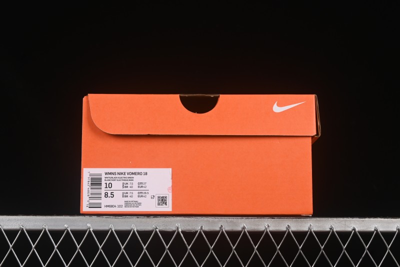 Nike Air Zoom Vomero 18 Lunar Retro Running Shoes with Full-Length Zoom Air Cushion - HM6804-102