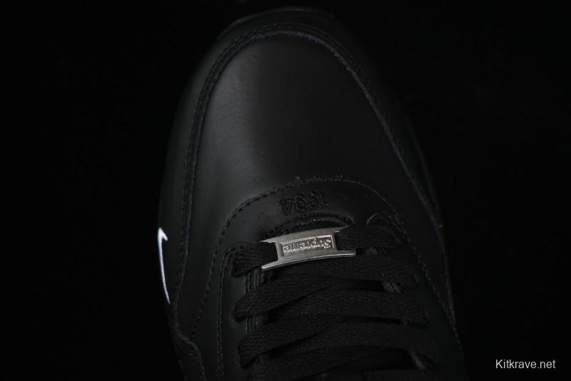 Nike Air Max 1 Retro Running Shoes with Half-Sole Air Cushion - HF8813-001