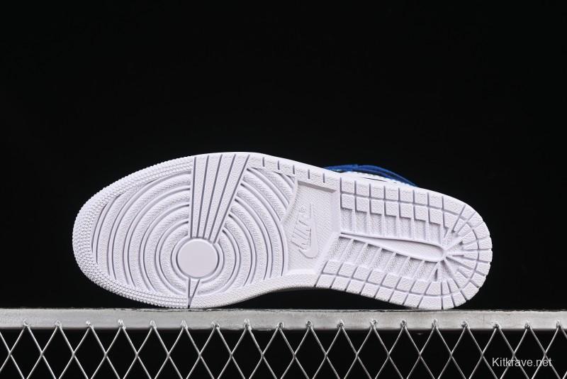 Nike Air Jordan 1 High OG AJ1 Fragment Design Collaboration High-Top Basketball Shoes - DZ5485-041