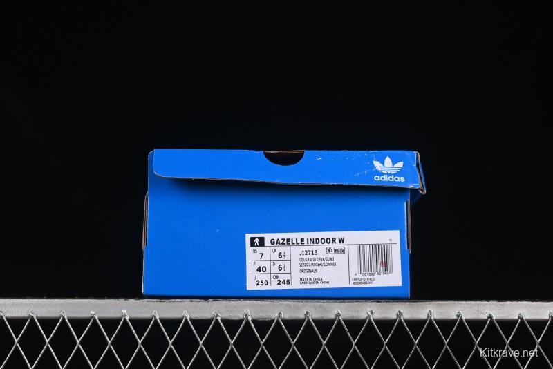 Adidas Originals Gazelle Indoor Retro Casual Anti-Slip Wear-Resistant Low-Top Sneakers - JI2713