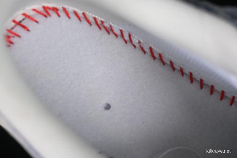 Nike Air Force 1 '07 Low Stussy Collaboration Gradient Denim Casual Sneakers - XS1958-586