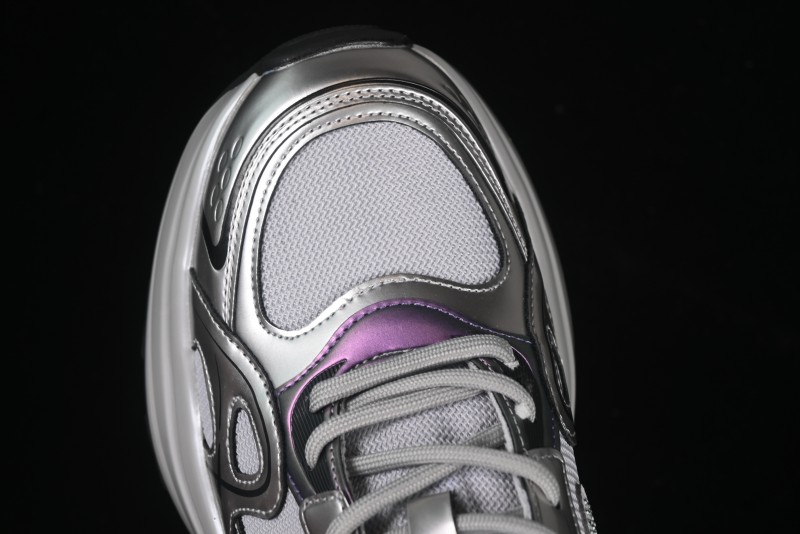 GG-CC 25ss New Platform Chunky Sneakers with 7CM Height Increase and Irregular Design - 668-2 Black
