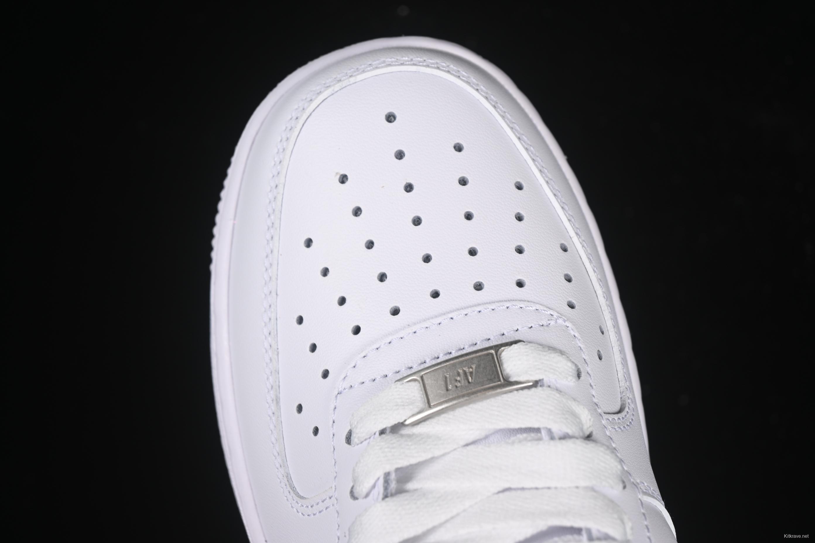 Nike Air Force 1 Low '07 Comme des Garcons Shirt Supreme Collaboration Casual Sneakers - 923044-100