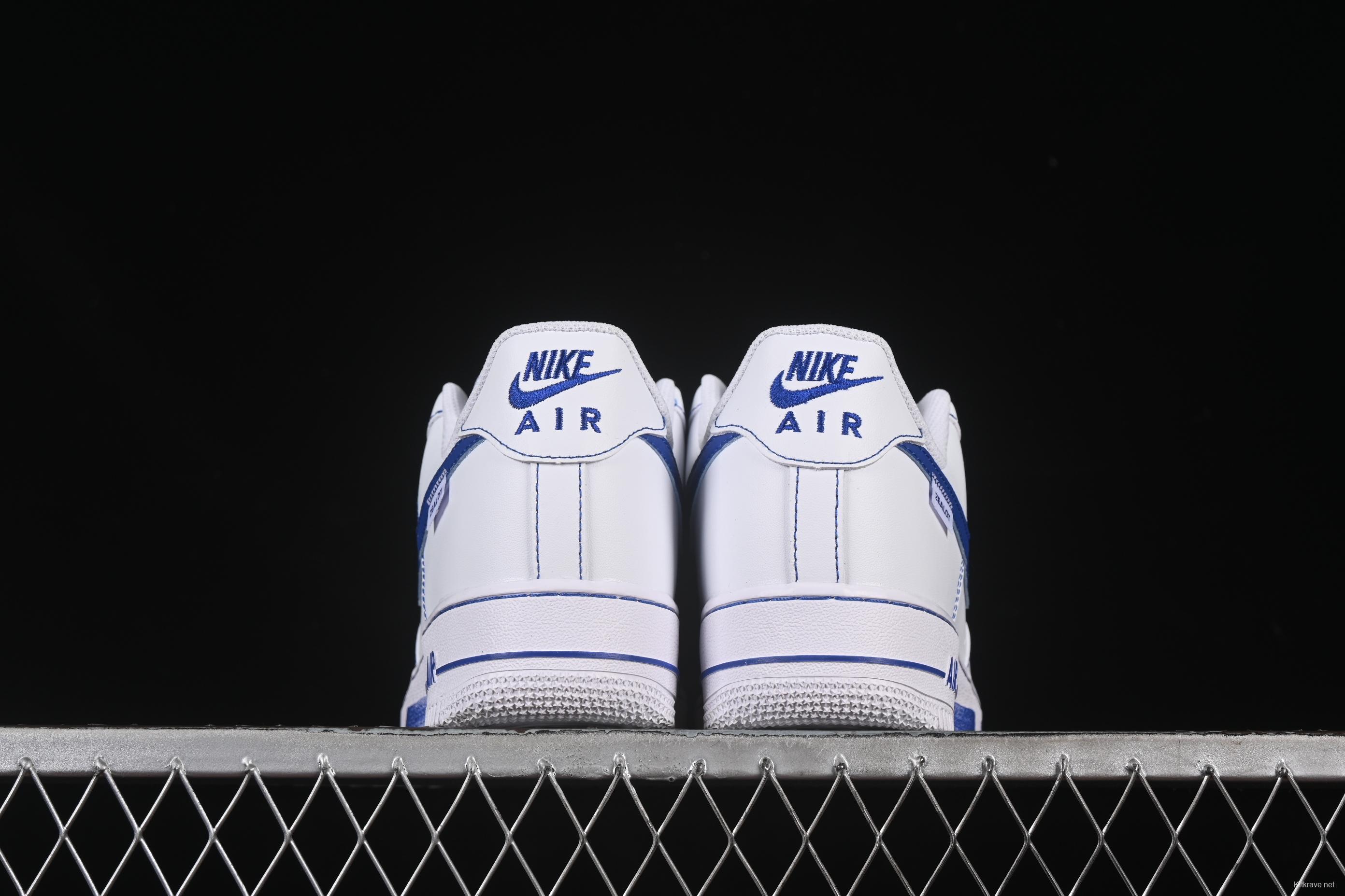 Nike Air Force 1'07 Low Casual Sneakers in Blue Ocean - ZH0316-083