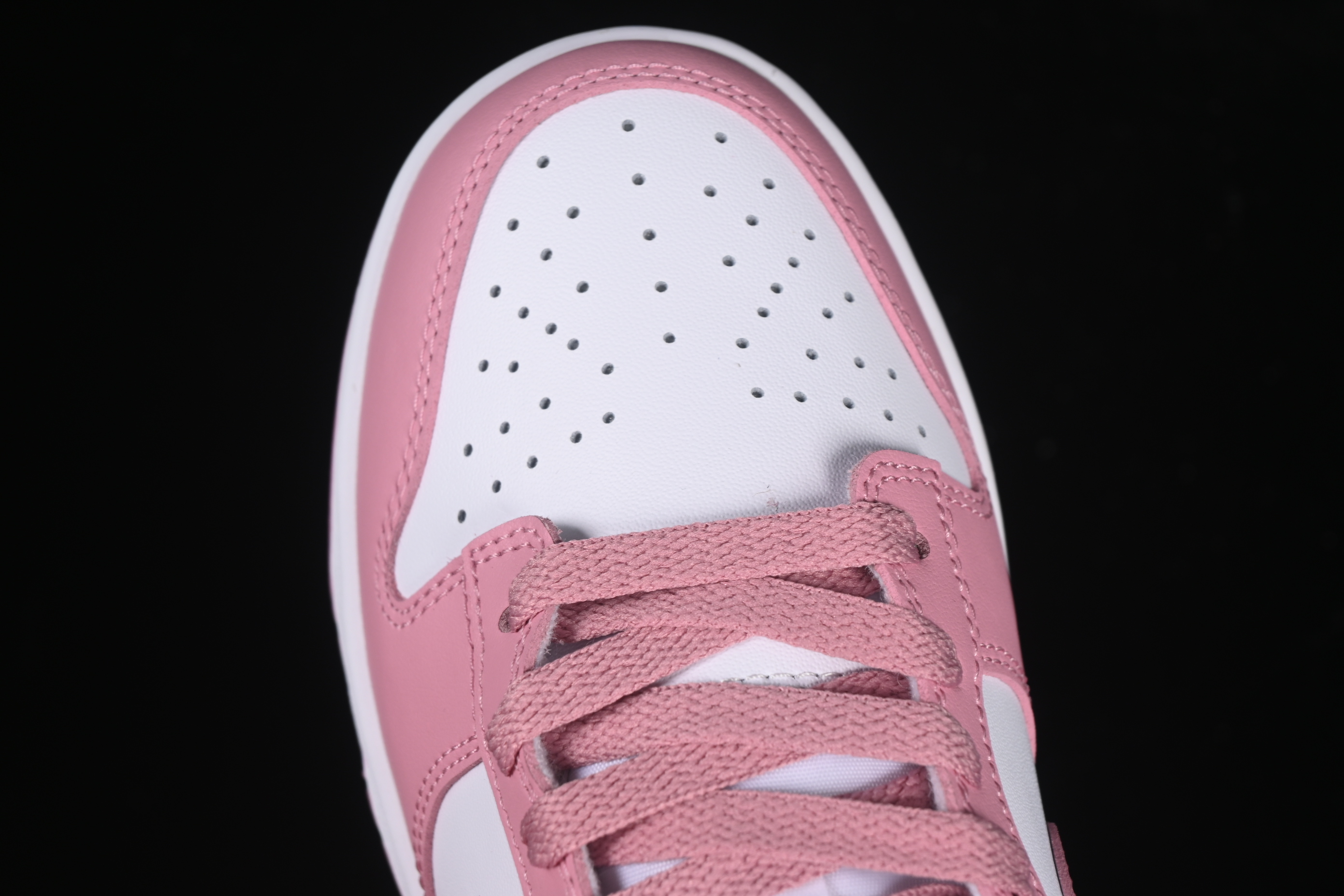 Nike Dunk Low White Pink Low-Top Casual Skate Shoes - DD1873-112
