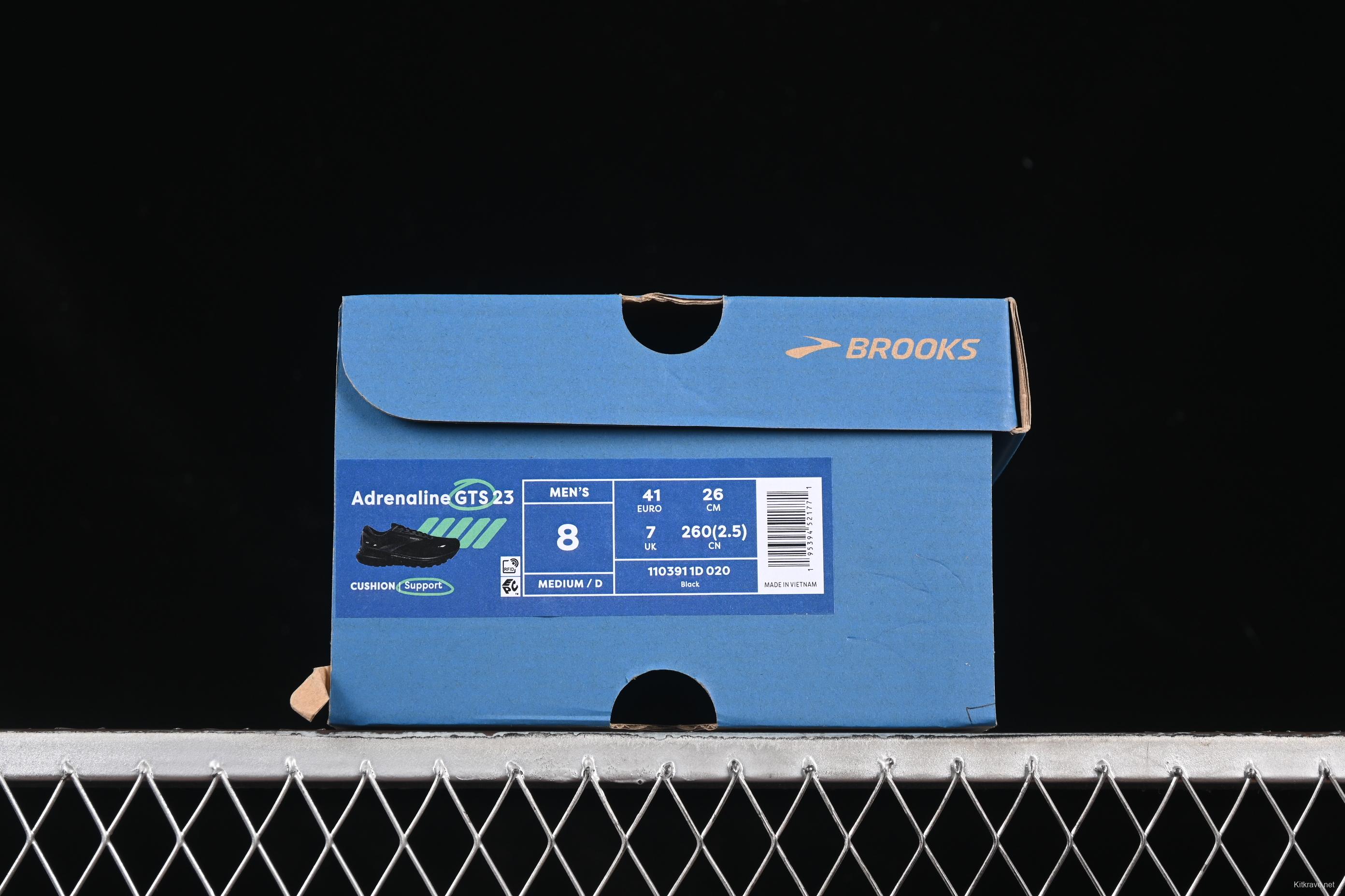 Brooks Adrenaline GTS 23 Running Shoes with Breathable Mesh Upper - 1103911D020