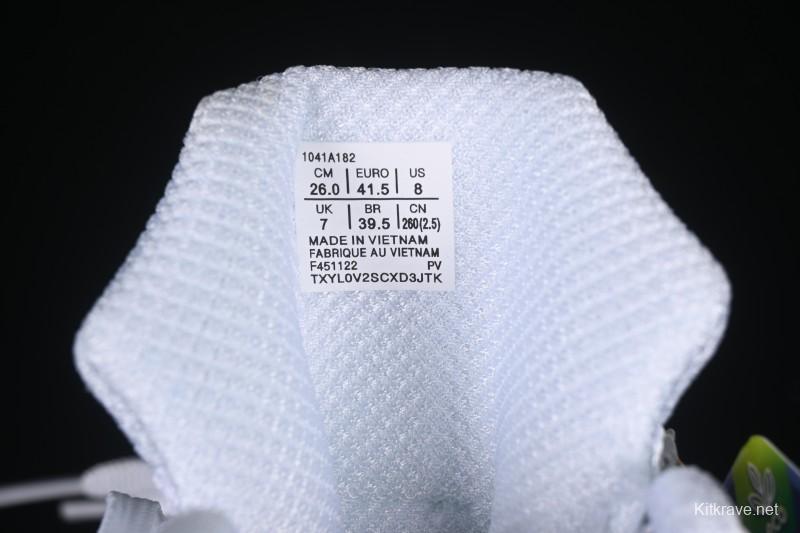 Asics Solution Speed FF 2 Retro Breathable Cushioned Casual Running Shoes - 1041A182-100