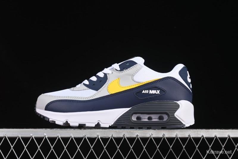 Nike Air Max 90 Retro Running Shoes with Visible Air Cushion - AJ1285-101