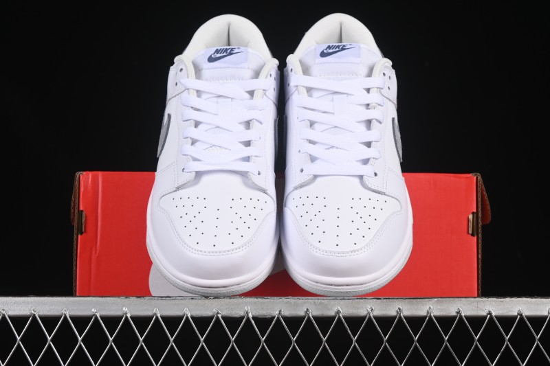 Nike SB Dunk Low White Grey Low-Top Casual Skate Shoes - IH0632-141