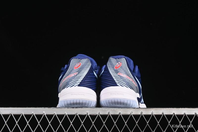 Asics Solution Speed FF 2 Retro Breathable Cushioned Casual Running Shoes - 1042A136-404