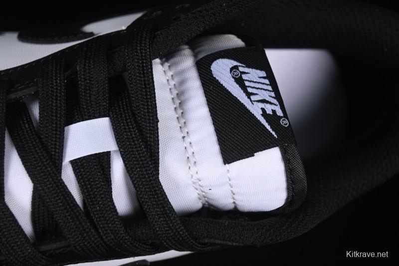 Nike SB Dunk Low Classic Black White Low-Top Casual Skate Shoes - HF5441-100