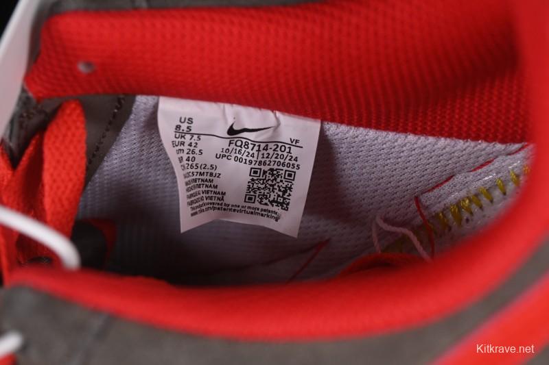 Nike Air Force 1'07 Low Casual Sneakers with Full-Length Air Cushion - FQ8714-201