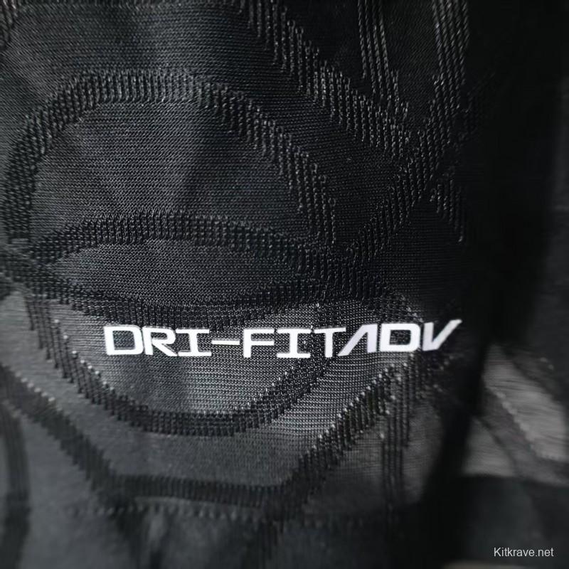 Player Version 25/26 Paris Saint-Germain PSG Black Pre-Match Jersey