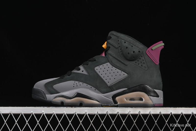 Nike Air Jordan 6 Retro Bordeaux Premium Suede Sneakers - CT8529-063