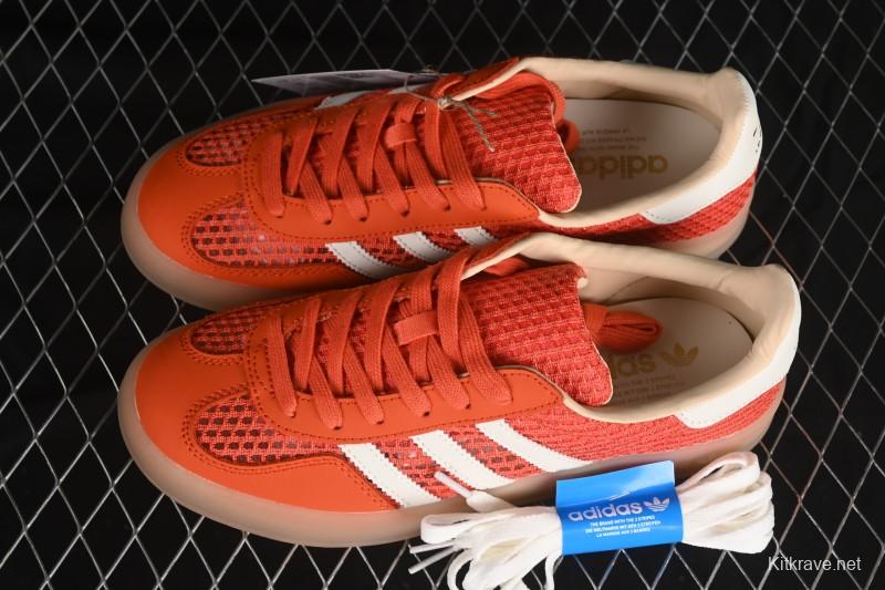 Adidas Originals Gazelle Indoor Retro Casual Slip-Resistant Wear-Resistant Low-Top Skate Shoes - JS0713