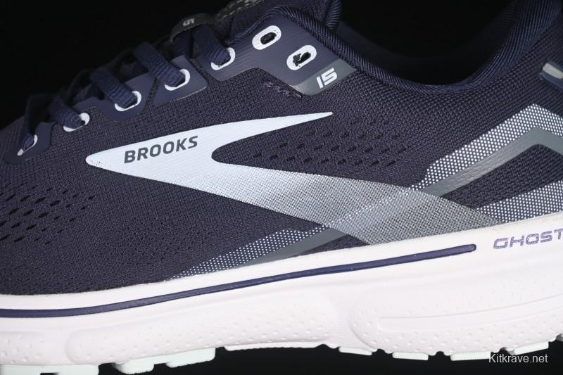 Brooks Ghost 15 Low-Cut Breathable Cushioned Support Casual Running Shoes - 1103931D026