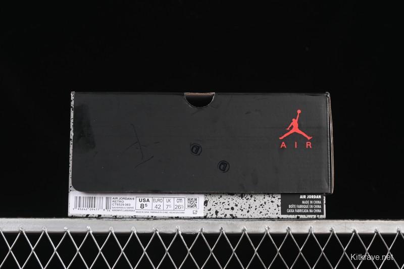 Nike Air Jordan 6 Retro Bordeaux Premium Suede Sneakers - CT8529-063