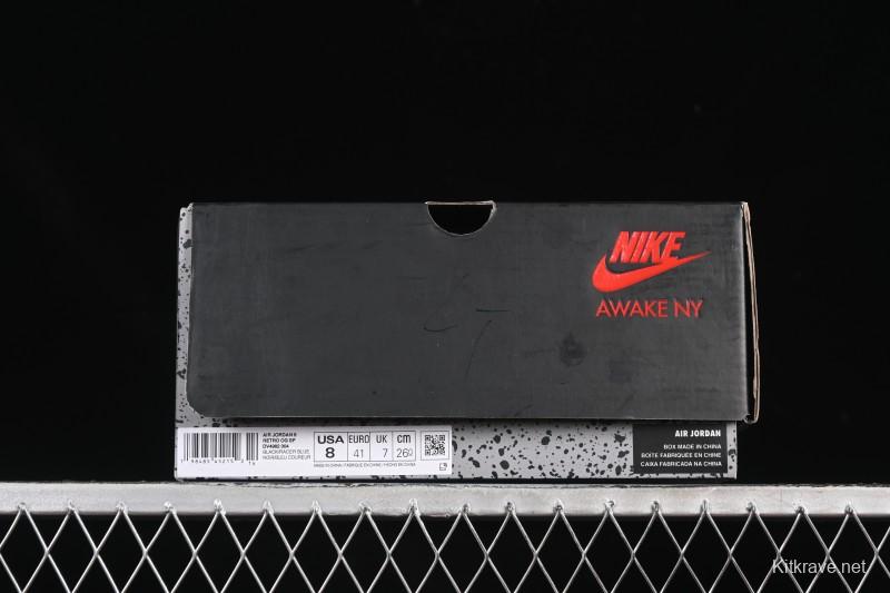 Nike Awake NY x Air Jordan 5 Black Metallic Basketball Shoes - DV4982-004