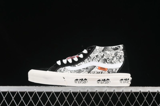 Vans Sk8-Mid Classic Skate Shoes - VN0A347UVGD