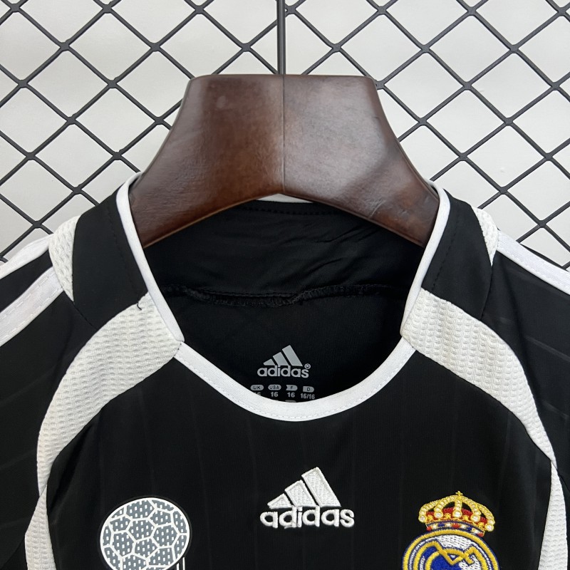 Retro 06/07 Kids Real Madrid Away Size 16-28 Jersey