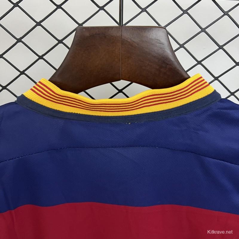 Retro 15/16 Kids Barcelona Home Size 16-28 Jersey