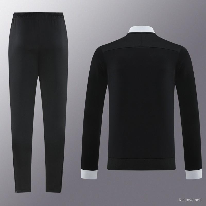 2025 NIKE Black Full Zipper Jacket + Long Pants