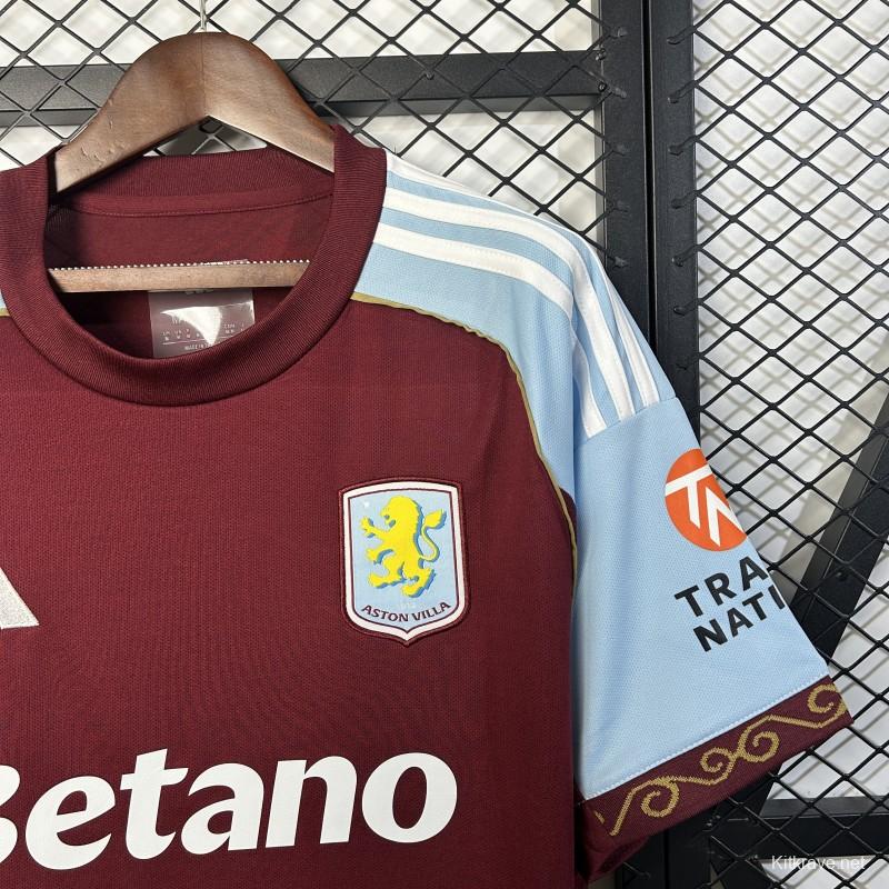 24/25 Aston Villa Home Jersey