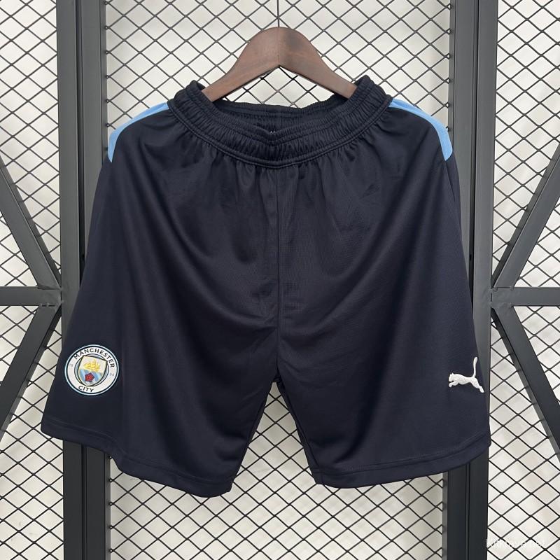 25/26 Manchester City Black Shorts