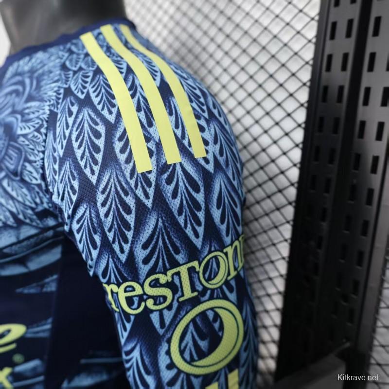 Player Version 25/26 Club America Away Long Sleeve Jersey