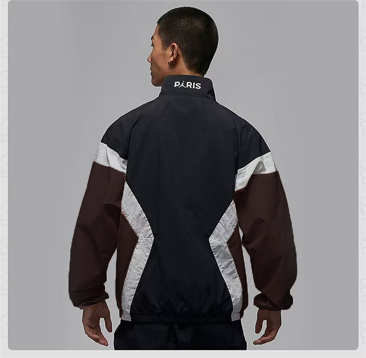 25/26 PSG Retro Color Block Track Jacket Set - Blue/Black/Pink Collection Windbreaker 3 Colors
