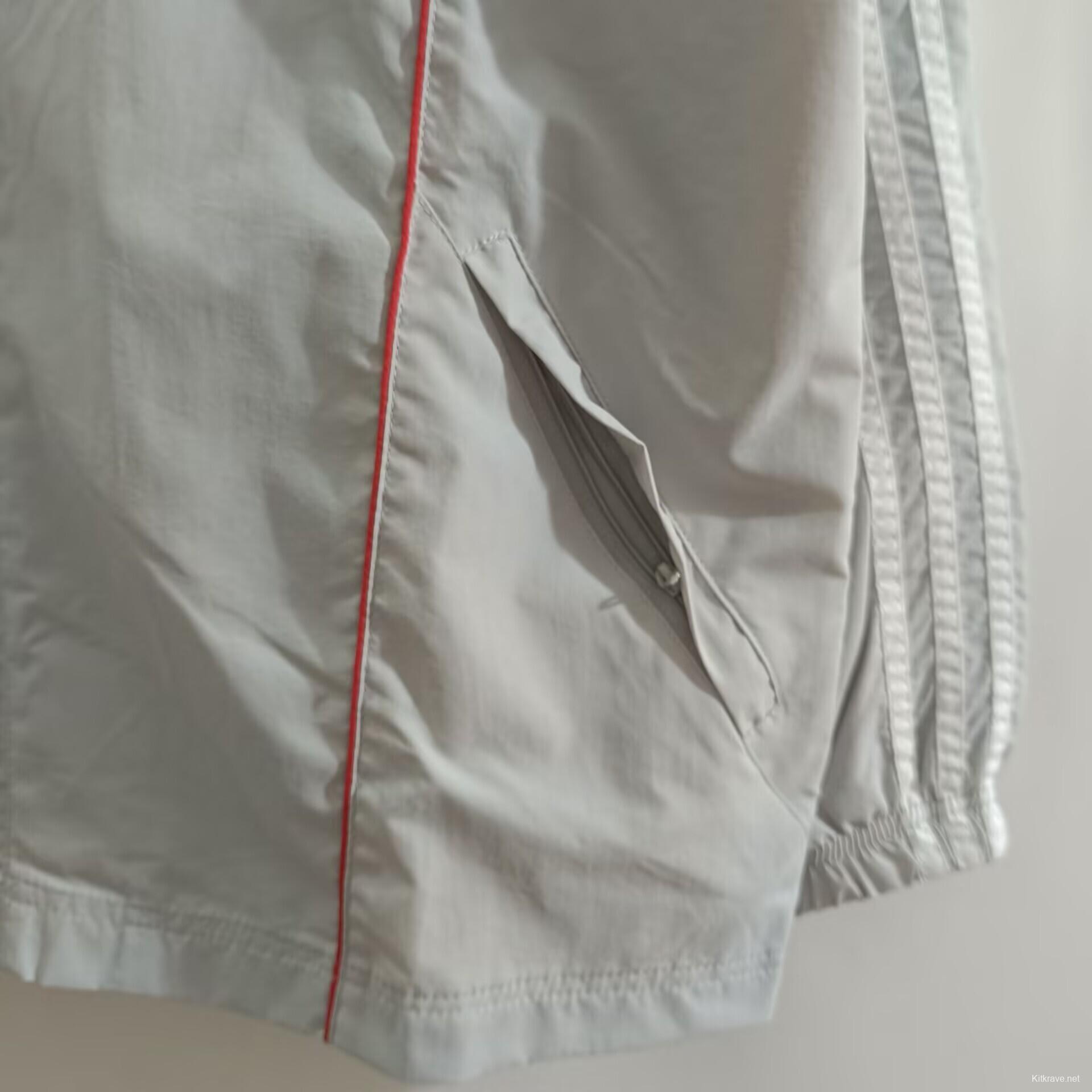 25/26 Adidas FC Bayern Munich Vintage Track Jacket - Silver/Blue Classic Edition Windbreaker