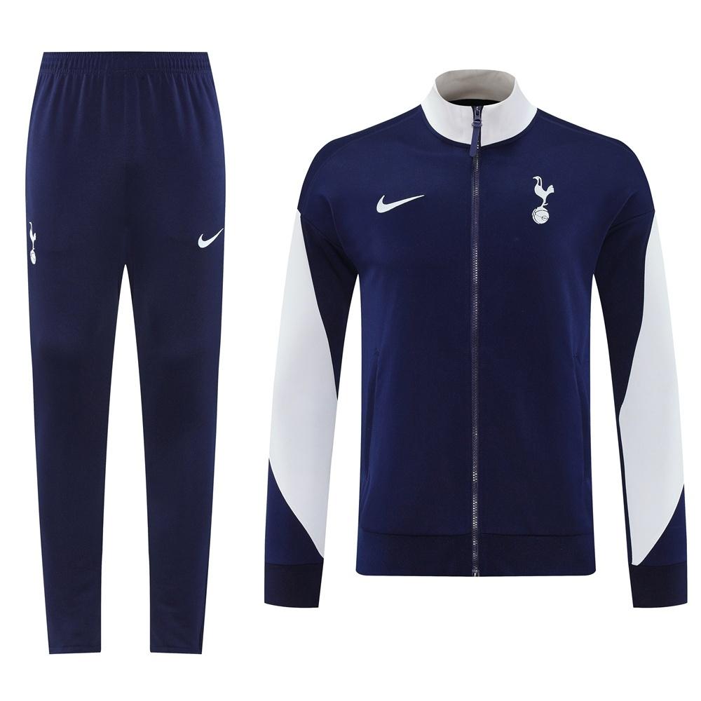 2025 NIKE Black/WHITE Full Zipper Jacket + Long Pants