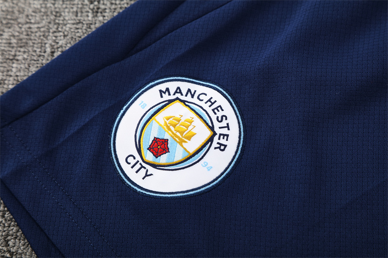 25/26 Manchester City Light Blue Camouflage with XS Short Sleeve+Soccer Shorts