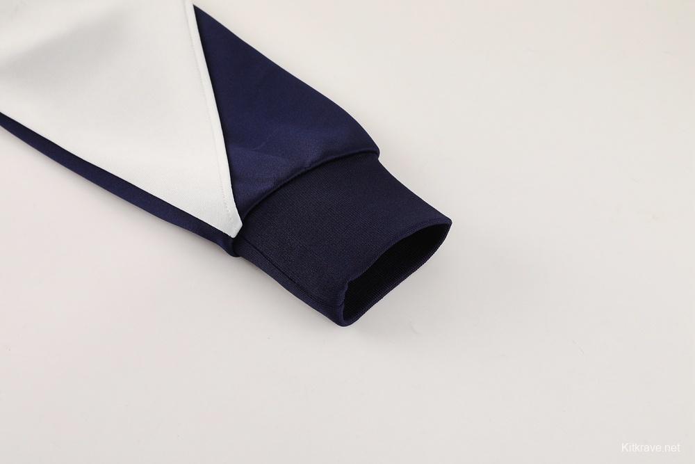 2025 NIKE Black/WHITE Full Zipper Jacket + Long Pants