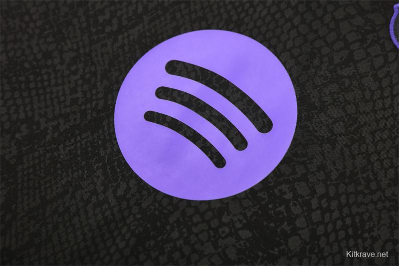 25/26 Barcelona Black Joint Edition Half Zipper Jacket+Long Pants