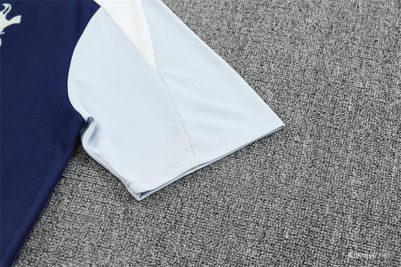 25/26 Tottenham Hotspur Royal Blue with XS Short Sleeve+Soccer Shorts