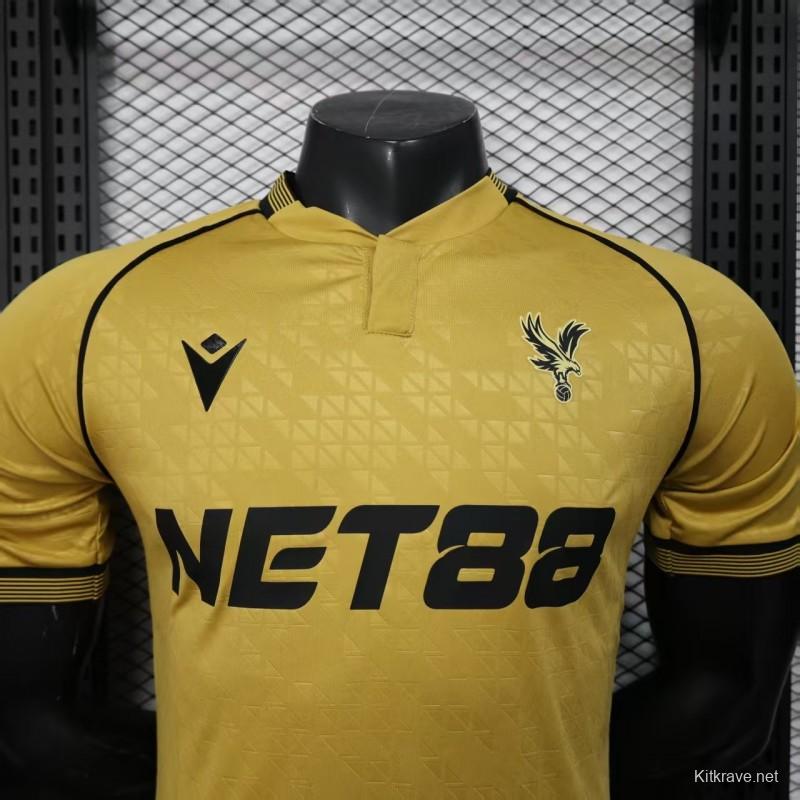 Player Version 25/26 Crystal Palace Away Yellow Jersey