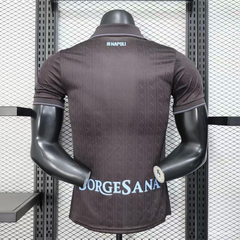 Player Version 25/26 Napoli Third Black Jersey