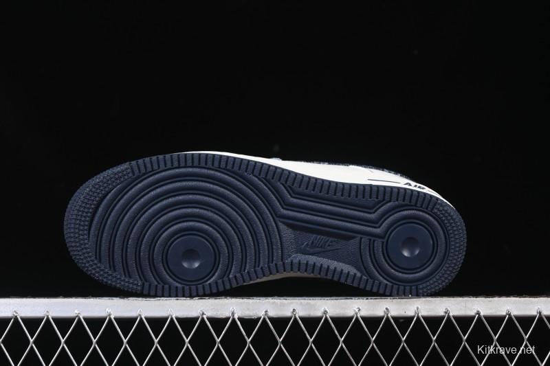 Nike Air Force 1 '07 Low LV Collaboration Denim Patchwork Casual Sneakers - SC0601-556