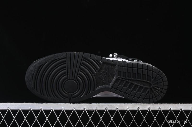 Nike SB Dunk Low Strap Custom Low-Top Casual Skate Shoes - DD1391-100