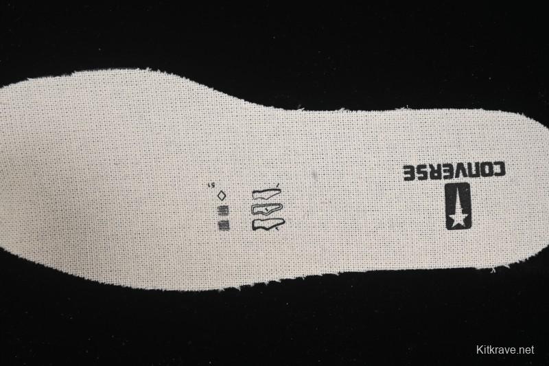 Rick Owens Drkshdw Converse Chuck 70 High Top Platform Canvas Sneakers - A06755C