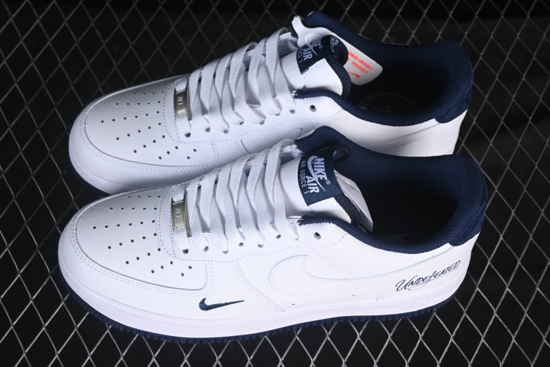 Nike Air Force 1'07 Low White Blue Casual Sneakers - ZH0316-119