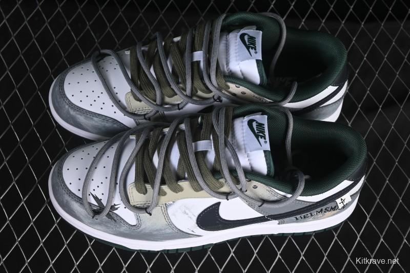 Nike SB Dunk Low Anniversary Custom Low-Top Casual Skate Shoes - DV0833-111