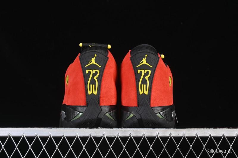 Nike Air Jordan 14 Retro Ferrari Red Performance Basketball Shoes - IF5015-600