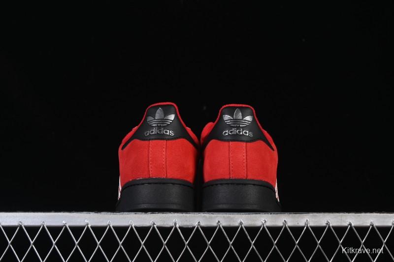 Adidas Superstar II Casual Sneakers with Shell Toe Design - JQ3220