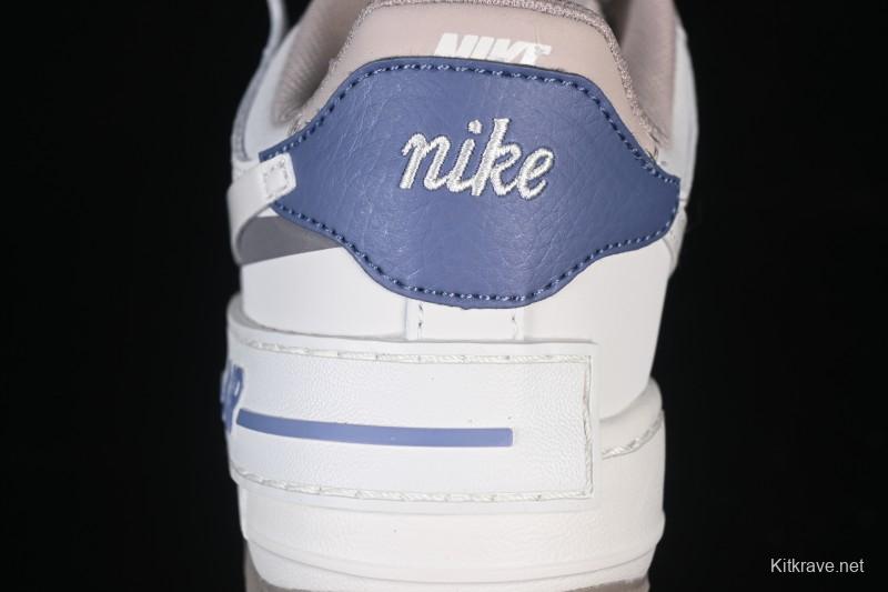 Nike Air Force 1 Shadow Lightweight Platform Low-Top Casual Sneakers - IO7594-101