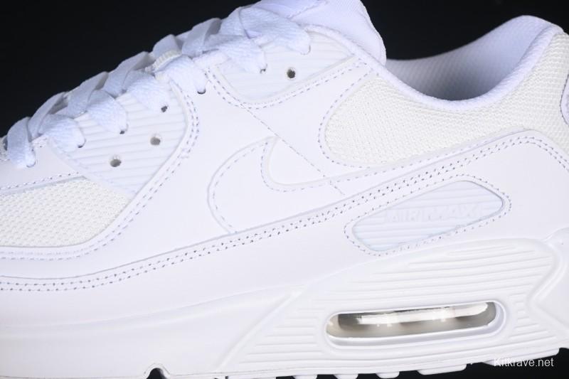 Nike Air Max 90 Retro Running Shoes with Max Air Cushion - CN8490-100